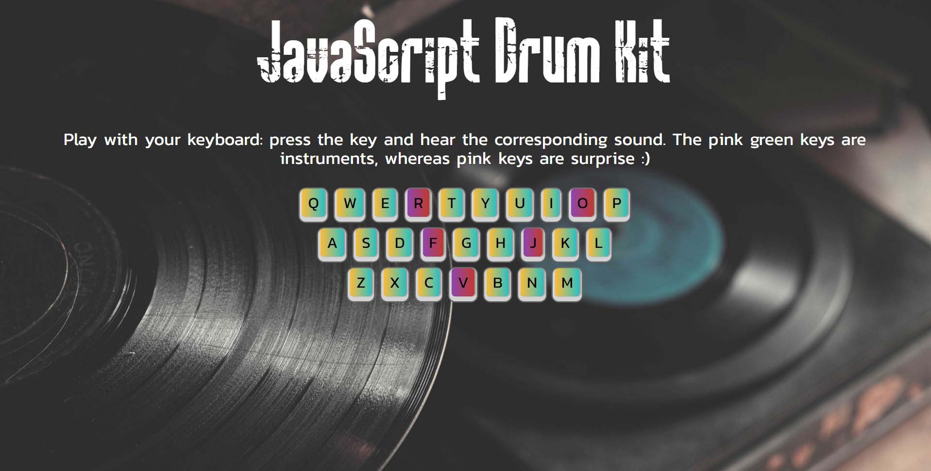 JS Drum Kit