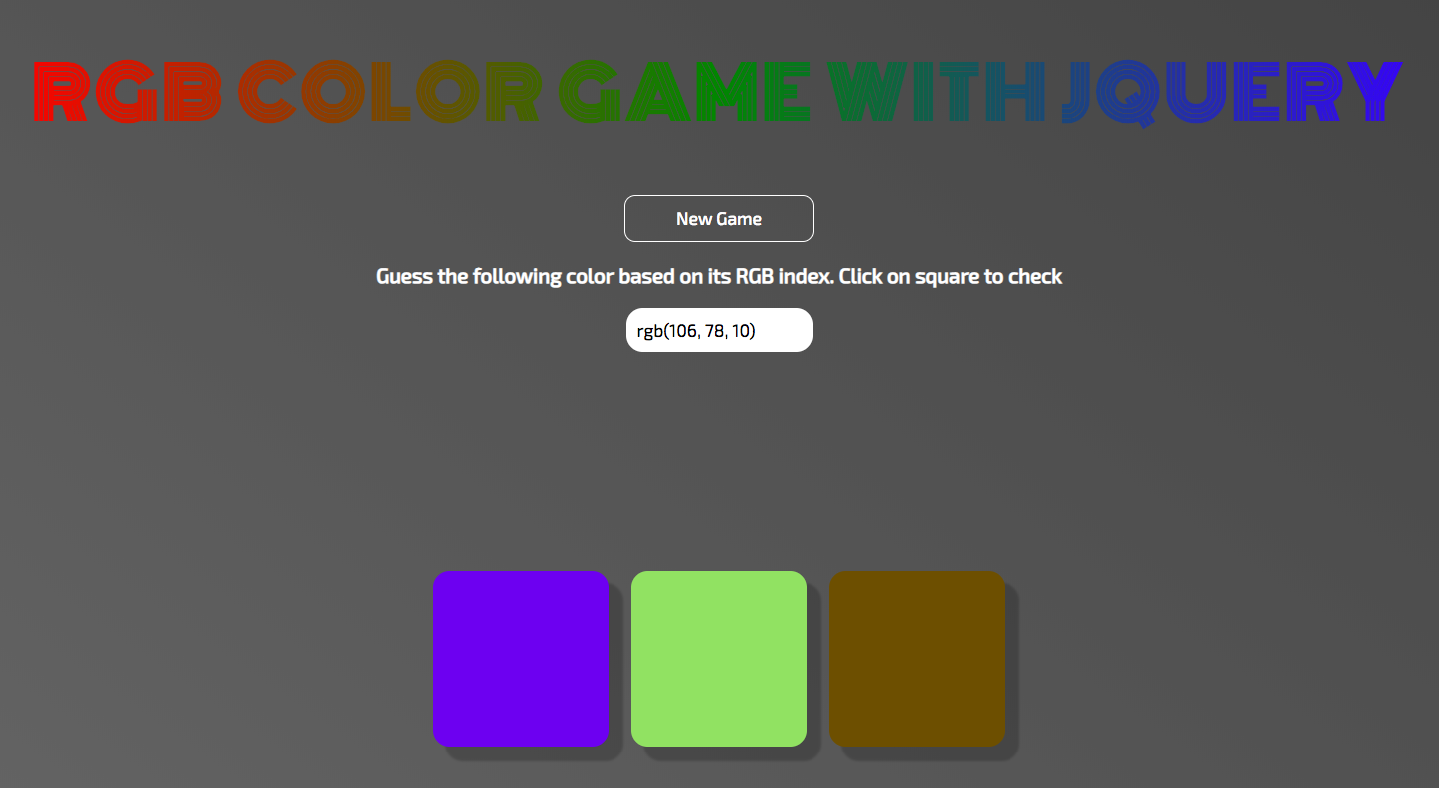Color Game