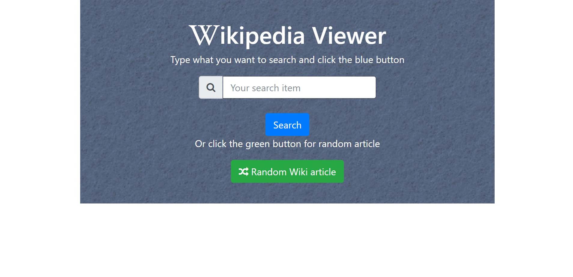 Wiki Viewer